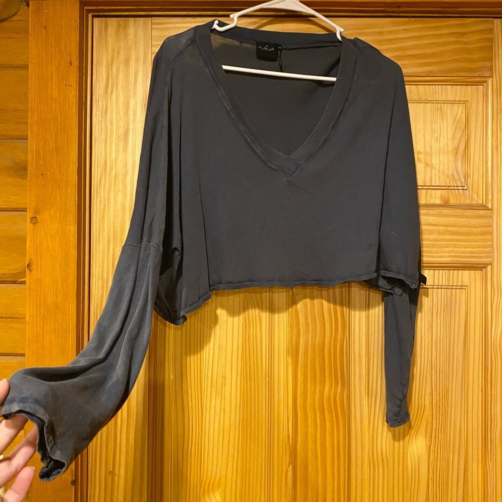 Urban outfitters long sleeve crop